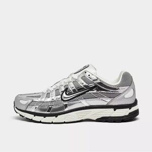 Nike P-6000 Sneakers - Silver and White